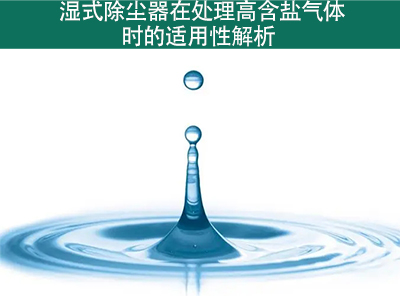 湿式除尘器在处理高含盐气体时的适用性如何？